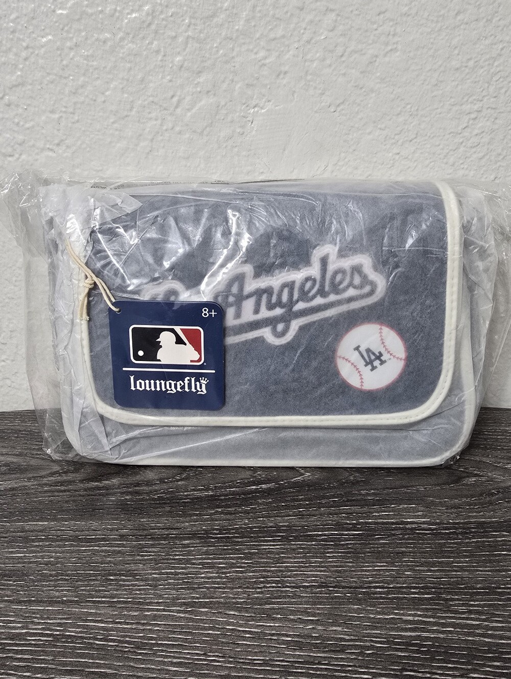 NWT Loungefly Los Angeles Dodgers Blue Crossbody Bag
